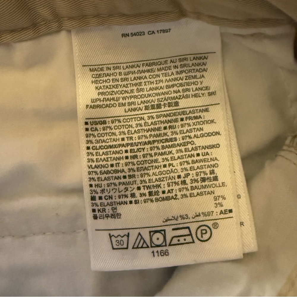 EUC Banana Republic City Chino Shorts Size 0 - Picture 7 of 9